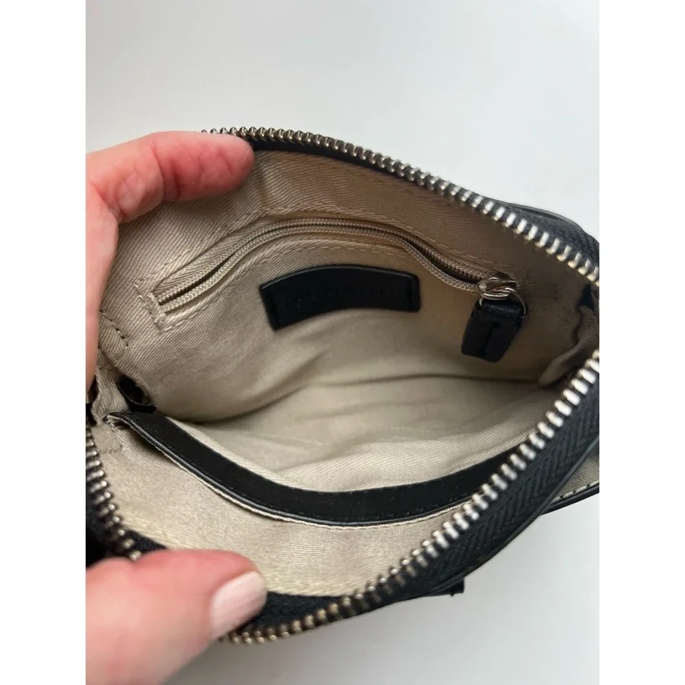 The Limited Black  Vintage Wallet - 4.5in  x 6 in